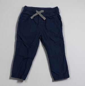 👖 Carter’s Baby Boy Navy Jogger Pants | Size 12M